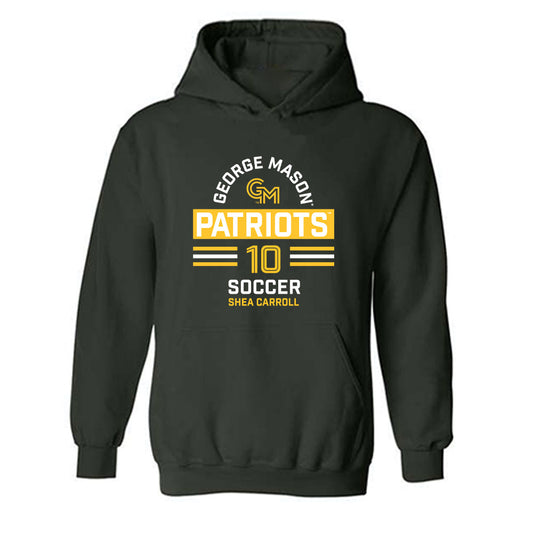 GMU - NCAA Women's Soccer : Shea Carroll - Classic Fashion Shersey Hooded Sweatshirt-0
