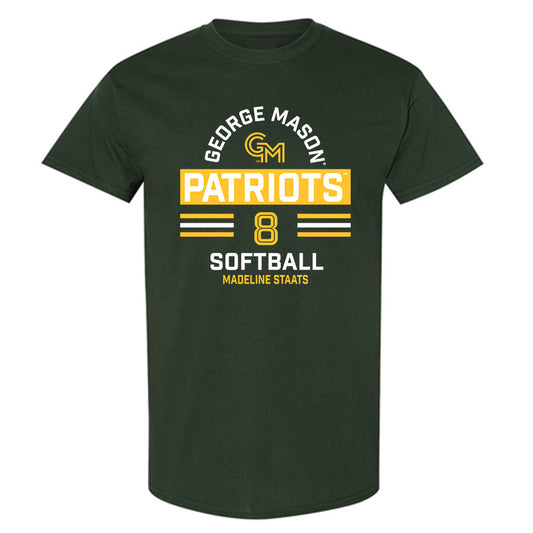 GMU - NCAA Softball : Madeline Staats - Classic Fashion Shersey T-Shirt-0