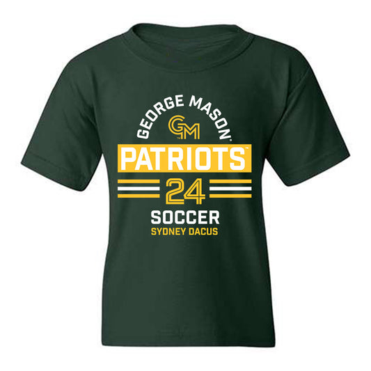 GMU - NCAA Women's Soccer : Sydney Dacus - Classic Fashion Shersey Youth T-Shirt-0