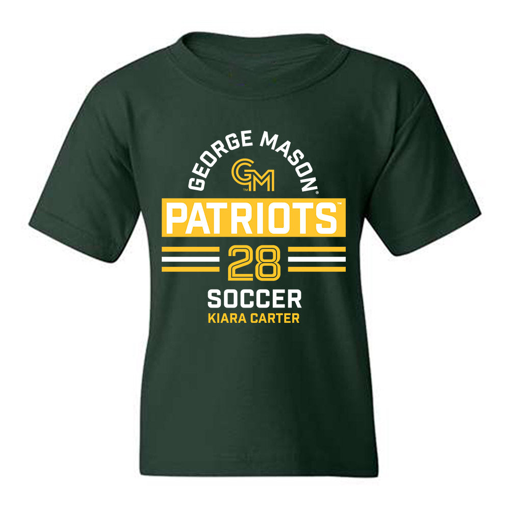 GMU - NCAA Women's Soccer : Kiara Carter - Classic Fashion Shersey Youth T-Shirt-0