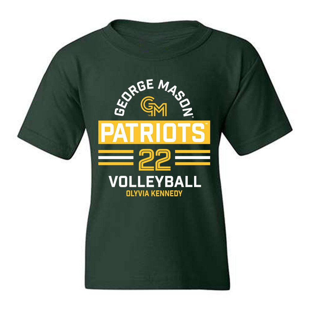 GMU - NCAA Women's Volleyball : Olyvia Kennedy - Classic Fashion Shersey Youth T-Shirt-0