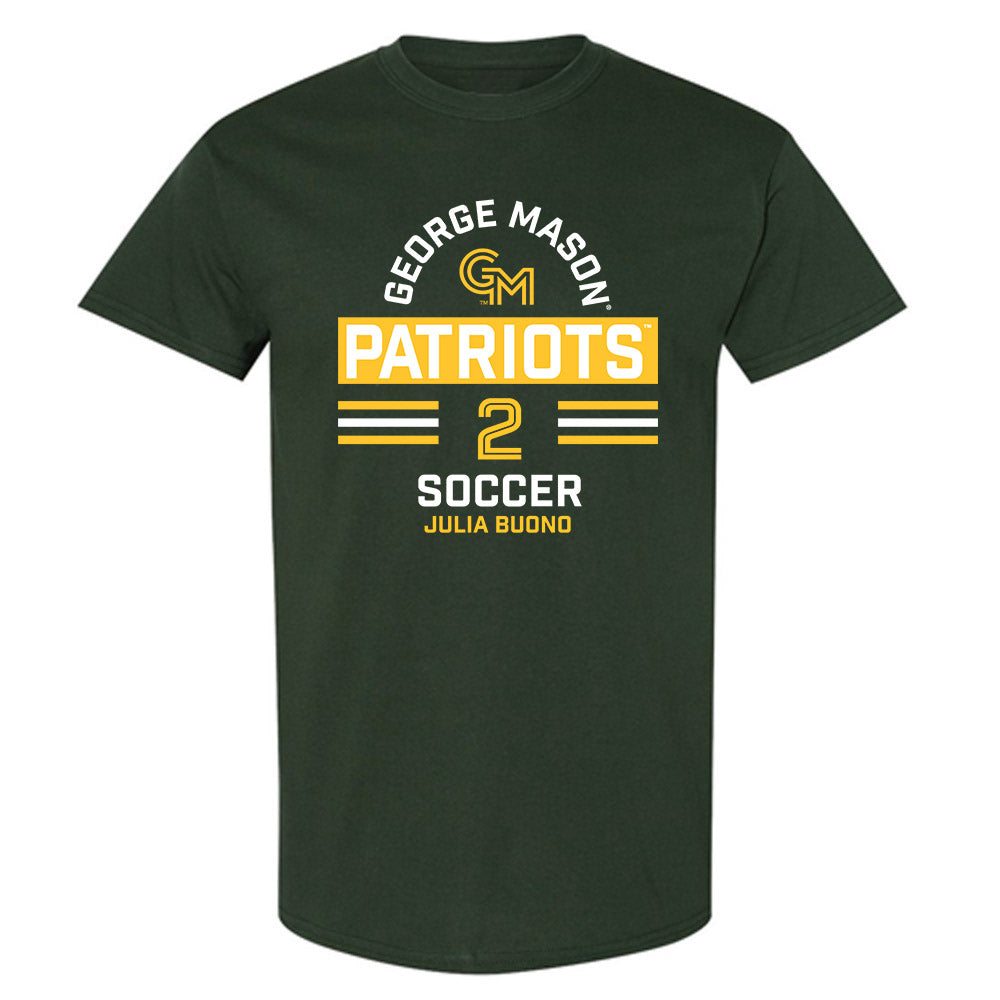 GMU - NCAA Women's Soccer : Julia Buono - Classic Fashion Shersey T-Shirt-0