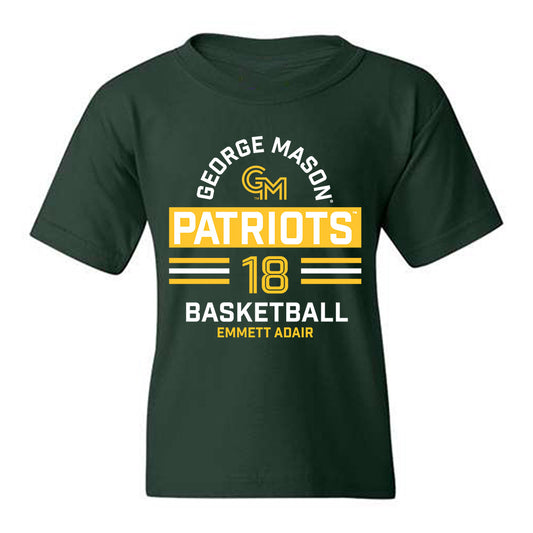 GMU - NCAA Men's Basketball : Emmett Adair - Classic Fashion Shersey Youth T-Shirt-0