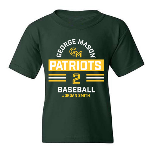 GMU - NCAA Baseball : Jordan Smith - Classic Fashion Shersey Youth T-Shirt-0
