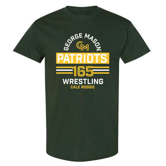 GMU - NCAA Wrestling : Cale Roggie - Classic Fashion Shersey T-Shirt-0