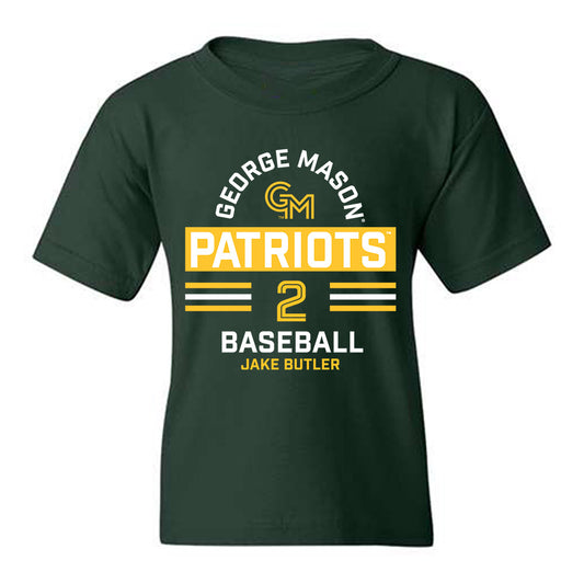 GMU - NCAA Baseball : Jake Butler - Classic Fashion Shersey Youth T-Shirt-0