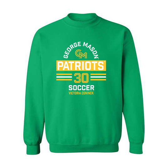GMU - NCAA Women's Soccer : Victoria Coninck - Classic Fashion Shersey Crewneck Sweatshirt-0
