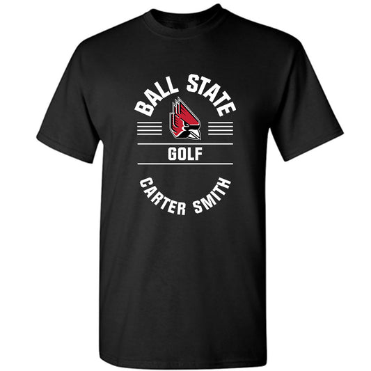 Ball State - NCAA Men's Golf : Carter Smith - Classic Fashion Shersey T-Shirt-0