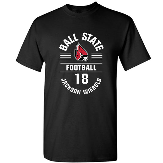 Ball State - NCAA Football : Jackson Wiegold - Classic Fashion Shersey T-Shirt-0