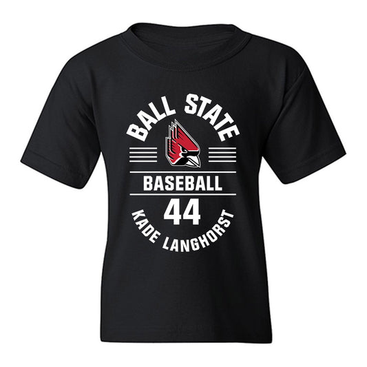 Ball State - NCAA Baseball : Kade Langhorst - Classic Fashion Shersey Youth T-Shirt-0