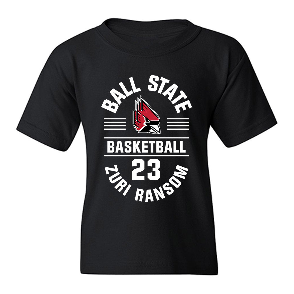 Ball State - NCAA Women's Basketball : Zuri Ransom - Classic Fashion Shersey Youth T-Shirt-0