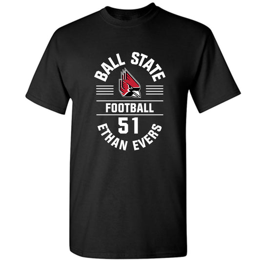 Ball State - NCAA Football : Ethan Evers - Classic Fashion Shersey T-Shirt