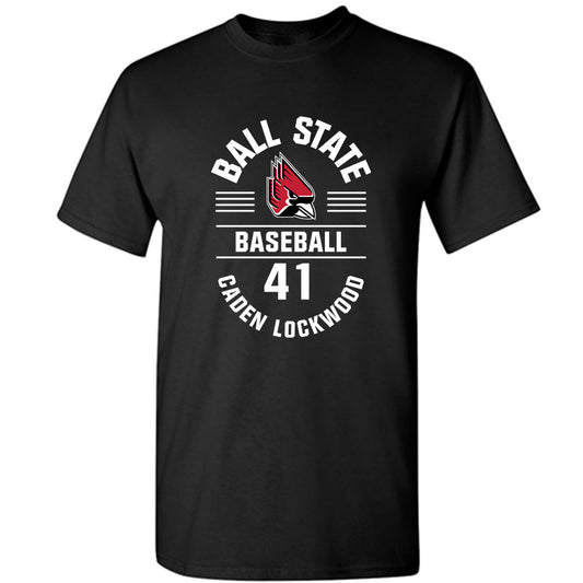 Ball State - NCAA Baseball : Caden Lockwood - Classic Fashion Shersey T-Shirt-0