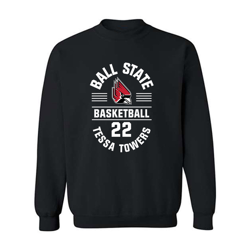 Ball State - NCAA Women's Basketball : Tessa Towers - Classic Fashion Shersey Crewneck Sweatshirt