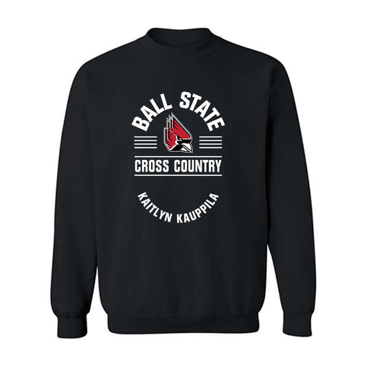 Ball State - NCAA Women's Cross Country : Kaitlyn Kauppila - Classic Fashion Shersey Crewneck Sweatshirt-0
