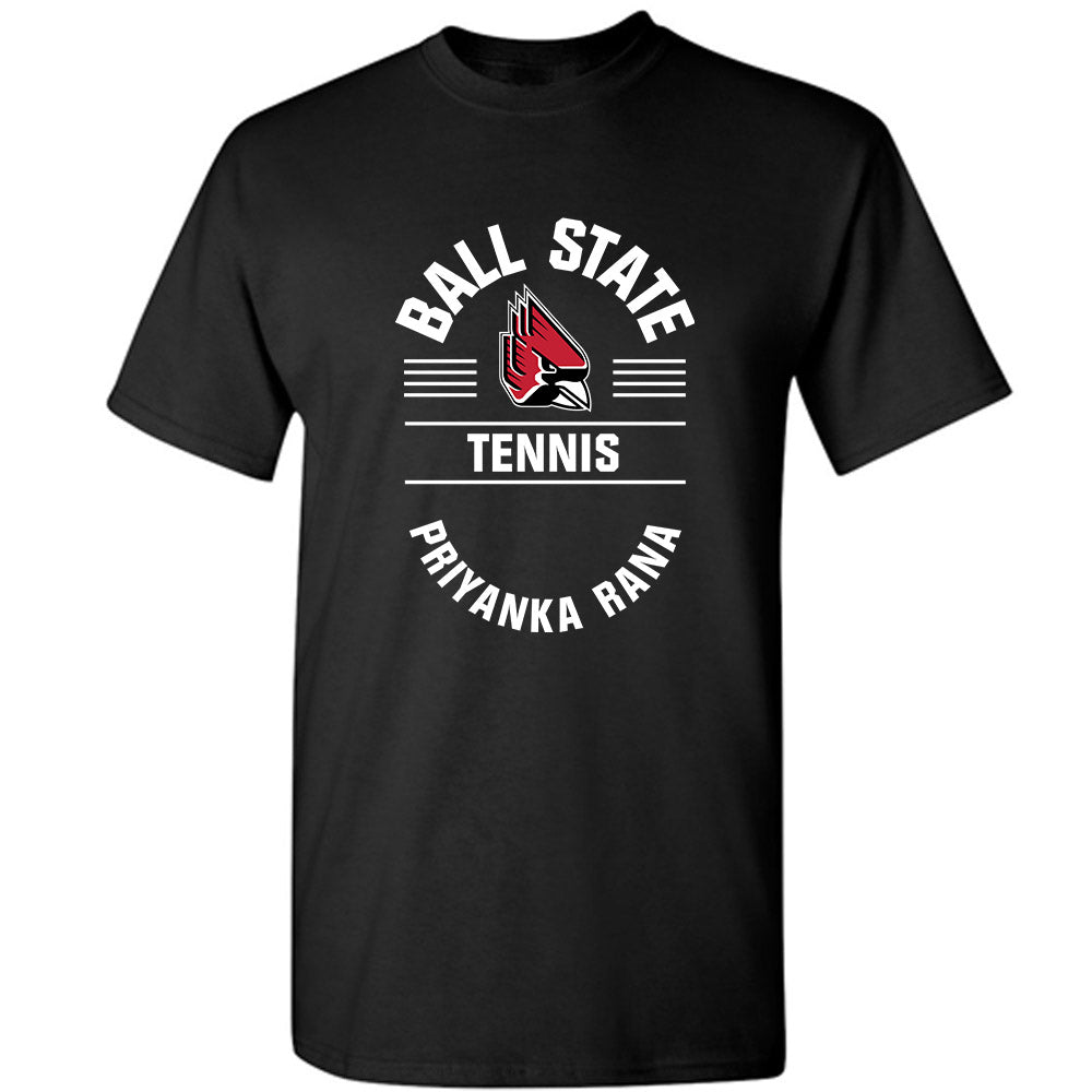 Ball State - NCAA Women's Tennis : Priyanka Rana - Classic Fashion Shersey T-Shirt-0