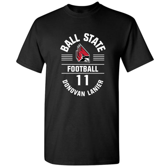 Ball State - NCAA Football : Donovan Lanier - Classic Fashion Shersey T-Shirt-0
