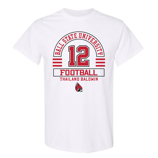 Ball State - NCAA Football : Thailand Baldwin - T-Shirt Classic Fashion Shersey