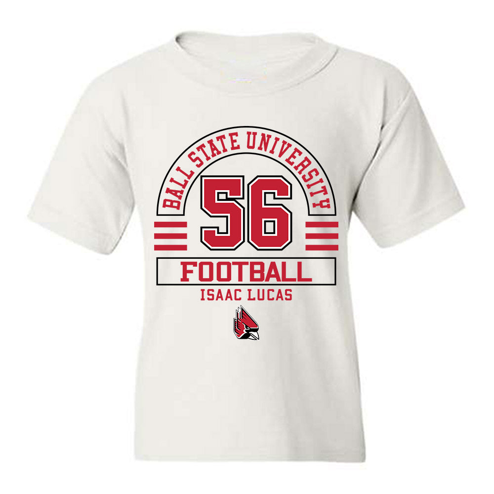 Ball State - NCAA Football : Isaac Lucas - Classic Fashion Shersey Youth T-Shirt-0