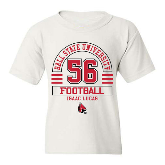 Ball State - NCAA Football : Isaac Lucas - Classic Fashion Shersey Youth T-Shirt-0