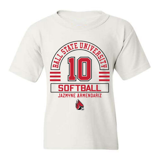 Ball State - NCAA Softball : Jazmyne Armendariz - Youth T-Shirt Classic Fashion Shersey