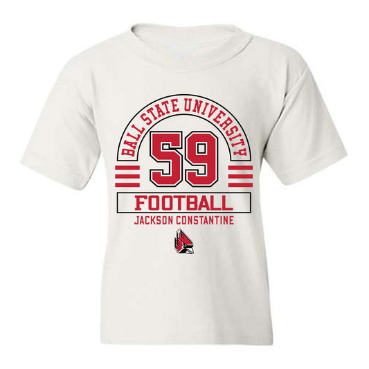 Ball State - NCAA Football : Jackson Constantine - Classic Fashion Shersey Youth T-Shirt-0