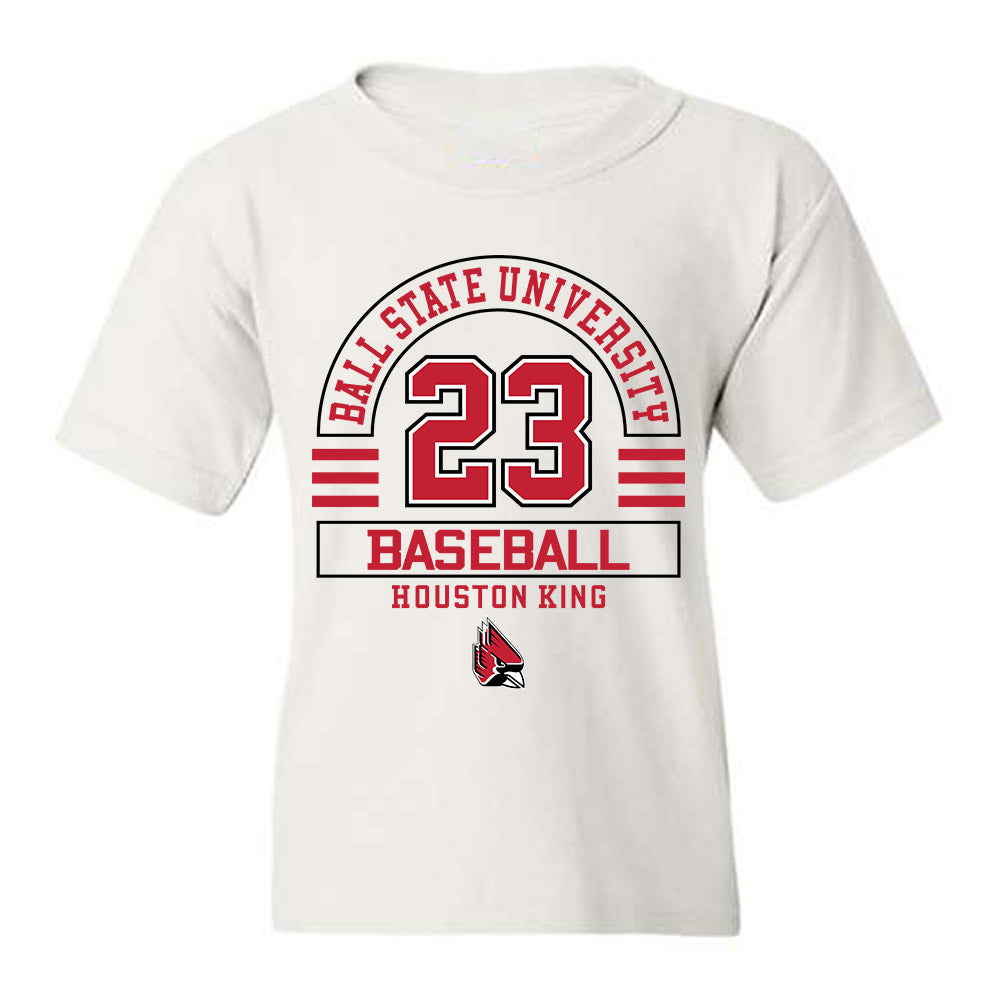  - NCAA Baseball : Houston King - Classic Fashion Shersey Youth T-Shirt-0