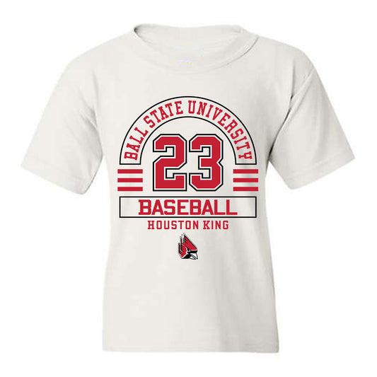  - NCAA Baseball : Houston King - Classic Fashion Shersey Youth T-Shirt-0