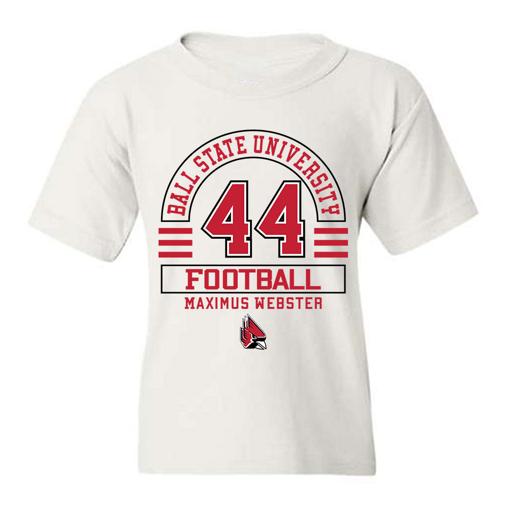 Ball State - NCAA Football : Maximus Webster - Classic Fashion Shersey Youth T-Shirt-0