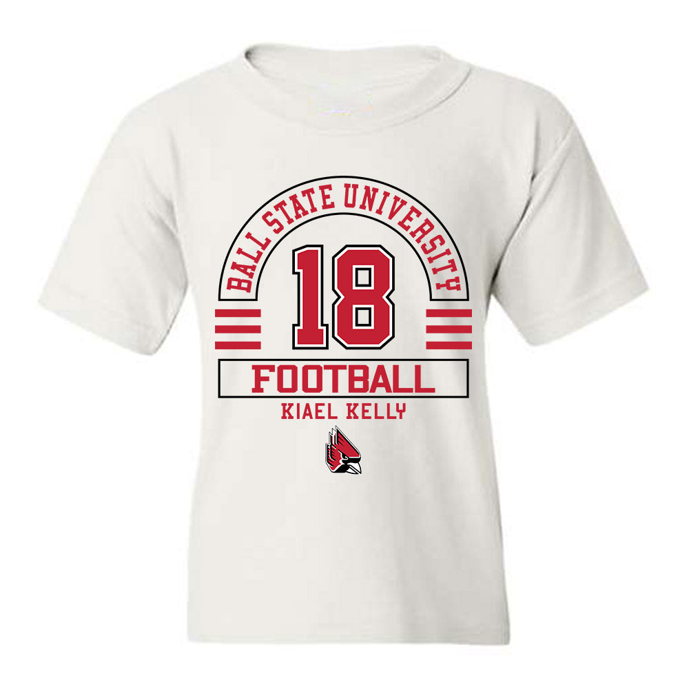 Ball State - NCAA Football : Kiael Kelly - Youth T-Shirt Classic Fashion Shersey