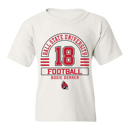 Ball State - NCAA Football : Bodie Derrer - Classic Fashion Shersey Youth T-Shirt-0