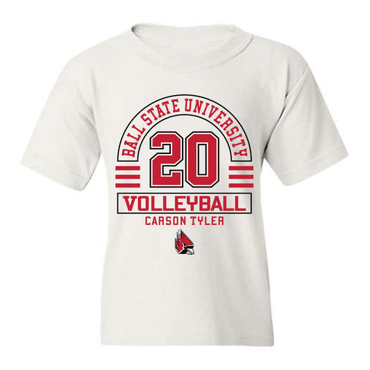 Ball State - NCAA Women's Volleyball : Carson Tyler - Classic Fashion Shersey Youth T-Shirt-0