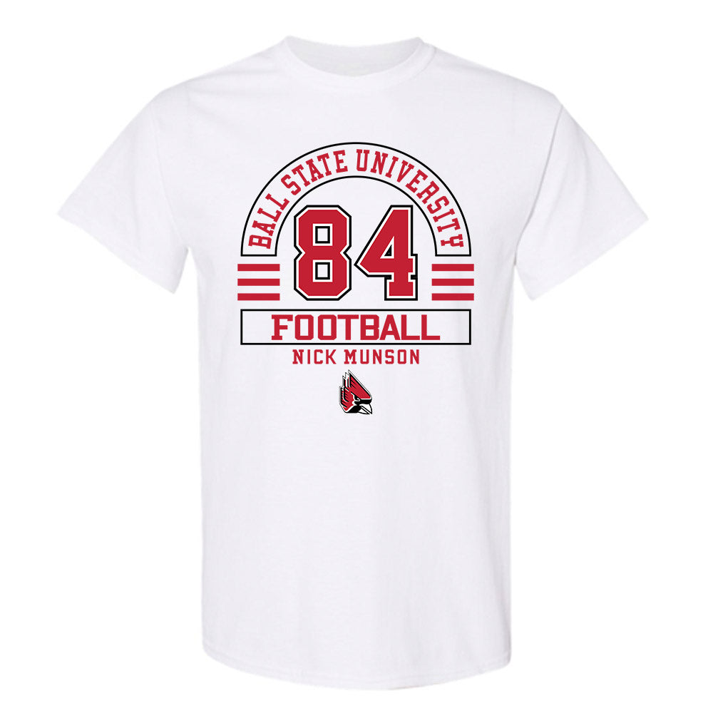 Ball State - NCAA Football : Nick Munson - T-Shirt Classic Fashion Shersey