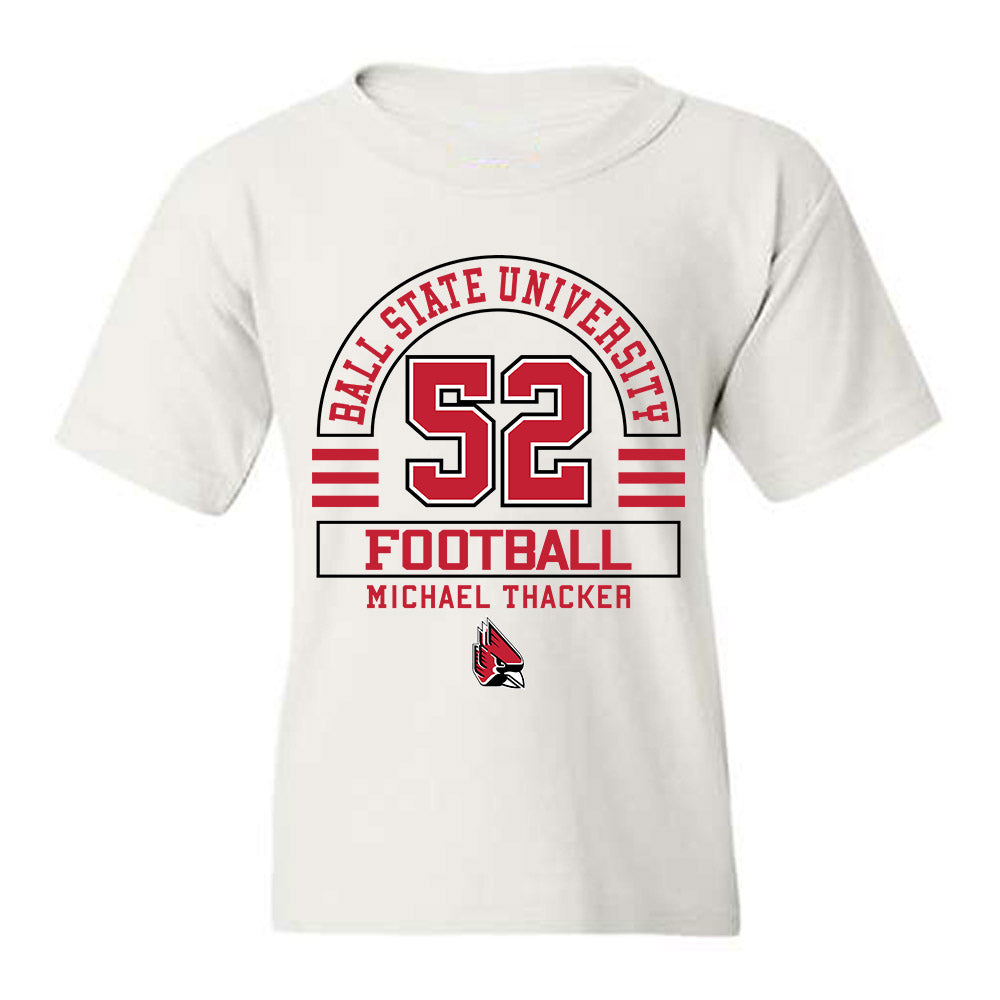 Ball State - NCAA Football : Michael Thacker - Classic Fashion Shersey Youth T-Shirt-0