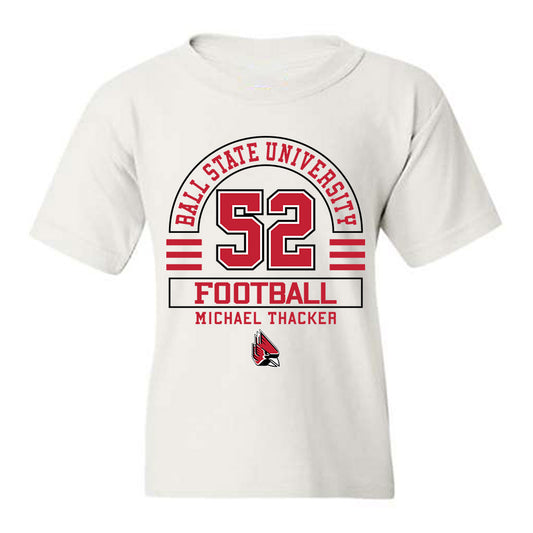 Ball State - NCAA Football : Michael Thacker - Classic Fashion Shersey Youth T-Shirt-0