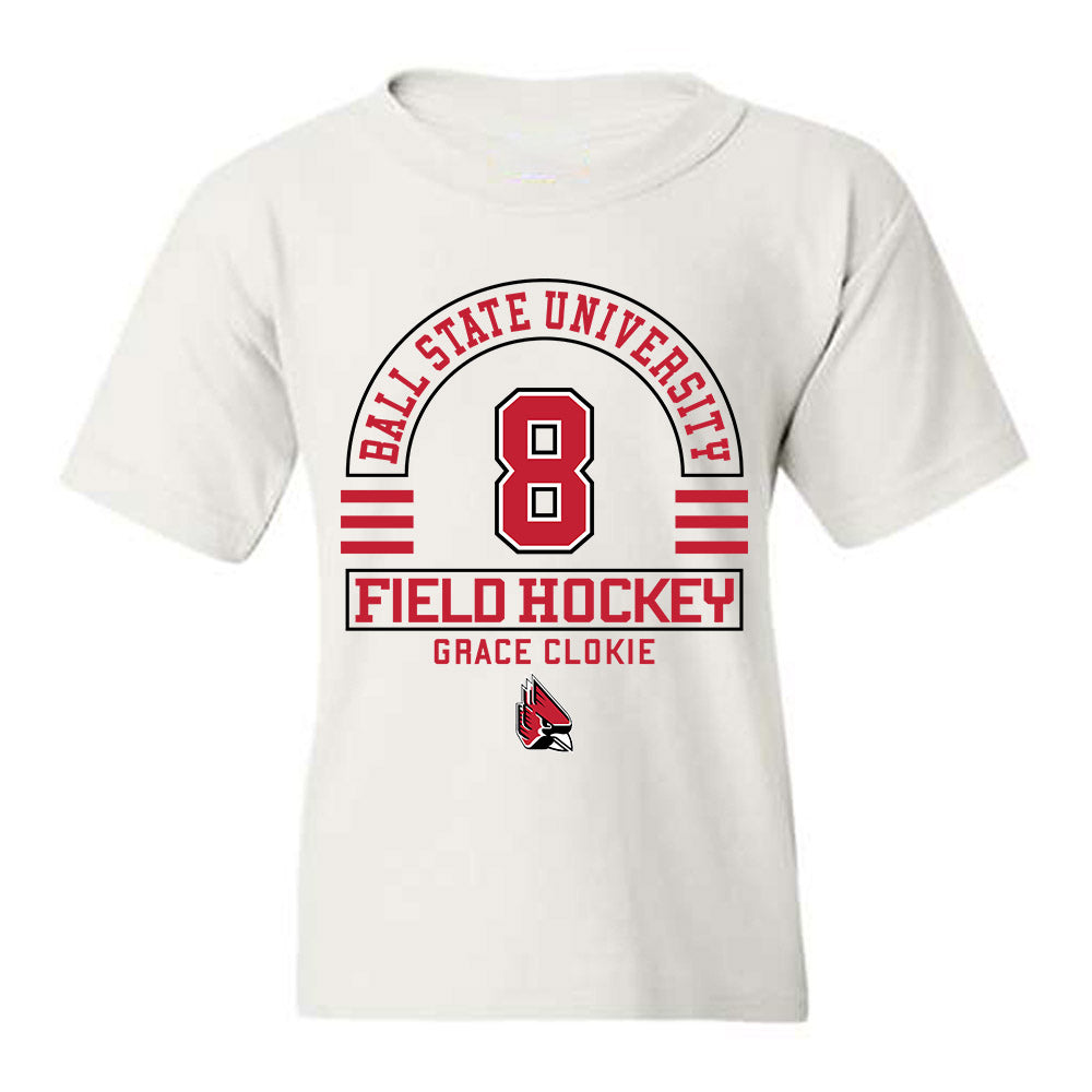 Ball State - NCAA Women's Field Hockey : Grace Clokie - Classic Fashion Shersey Youth T-Shirt-0
