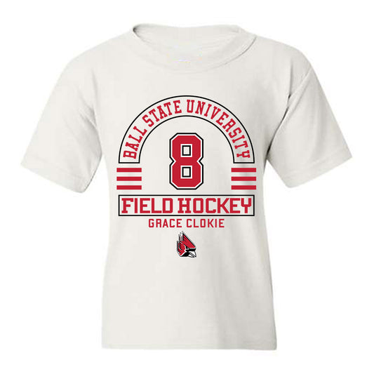 Ball State - NCAA Women's Field Hockey : Grace Clokie - Classic Fashion Shersey Youth T-Shirt-0