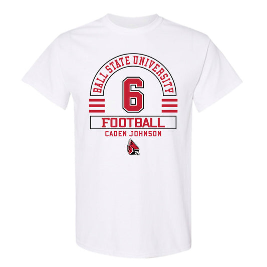 Ball State - NCAA Football : Caden Johnson - Classic Fashion Shersey T-Shirt-0
