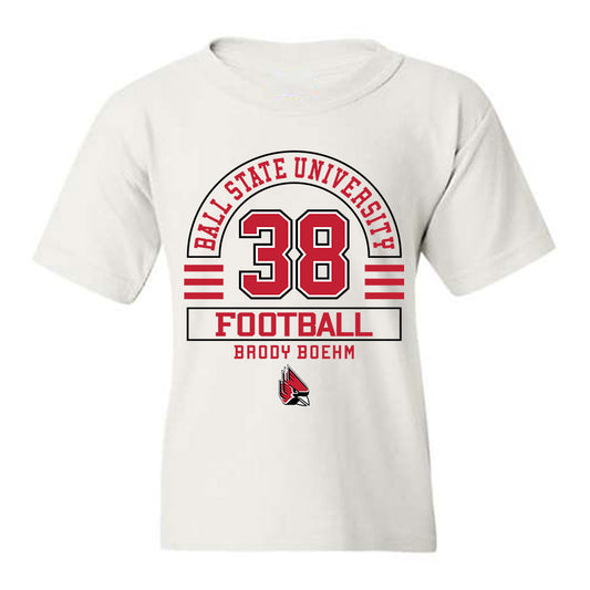 Ball State - NCAA Football : Brody Boehm - Classic Fashion Shersey Youth T-Shirt-0