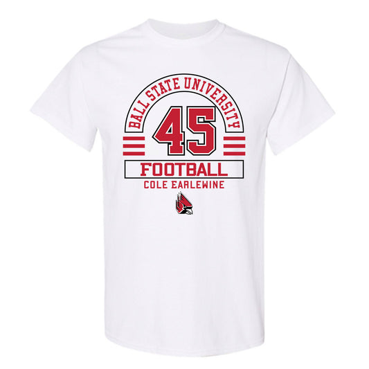 Ball State - NCAA Football : Cole Earlewine - T-Shirt Classic Fashion Shersey