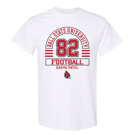 Ball State - NCAA Football : Dahya Patel - Classic Fashion Shersey T-Shirt-0