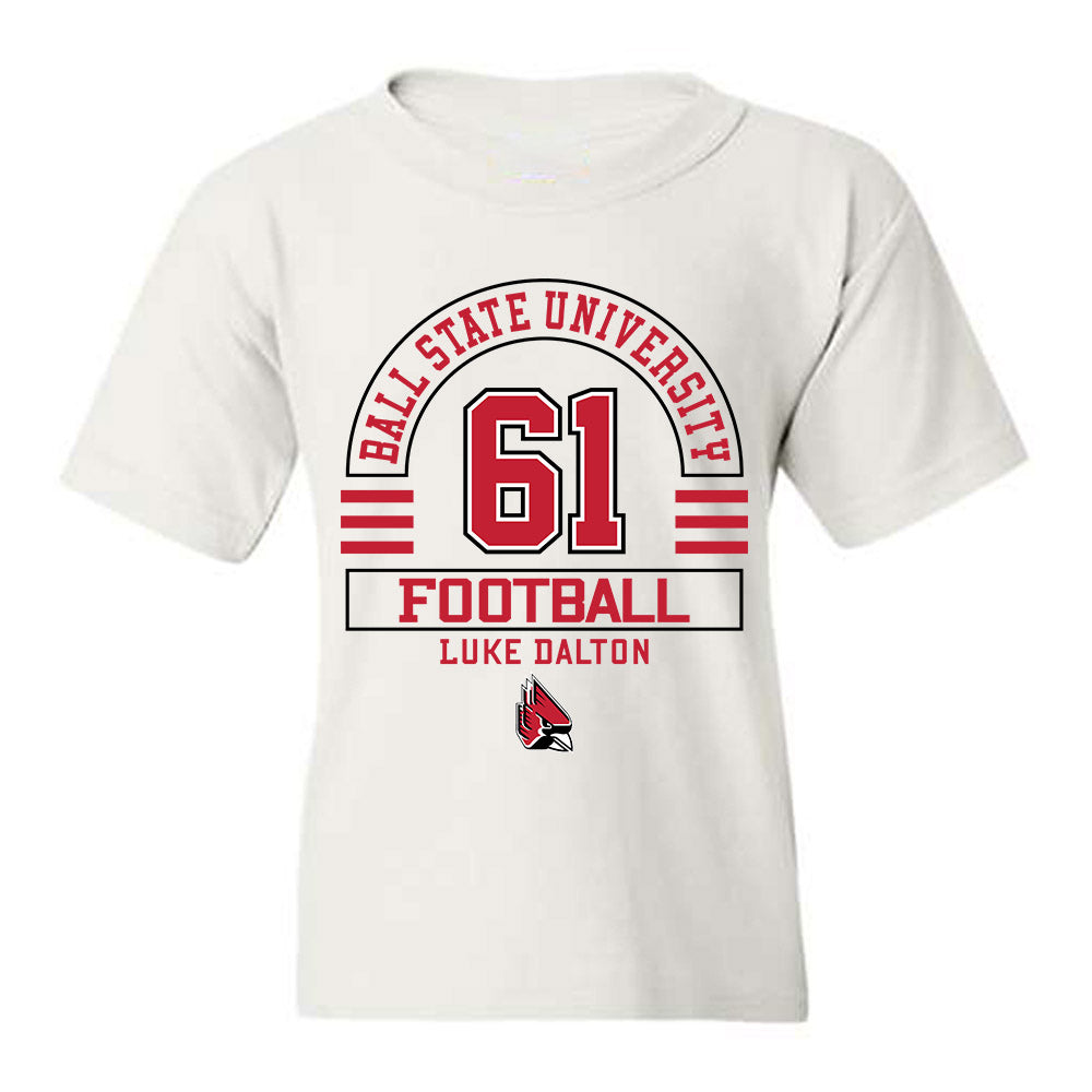 Ball State - NCAA Football : Luke Dalton - Classic Fashion Shersey Youth T-Shirt-0