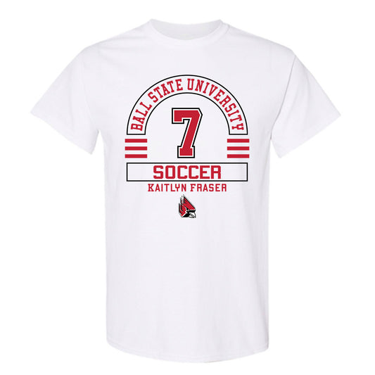 Ball State - NCAA Women's Soccer : Kaitlyn Fraser - T-Shirt Classic Fashion Shersey