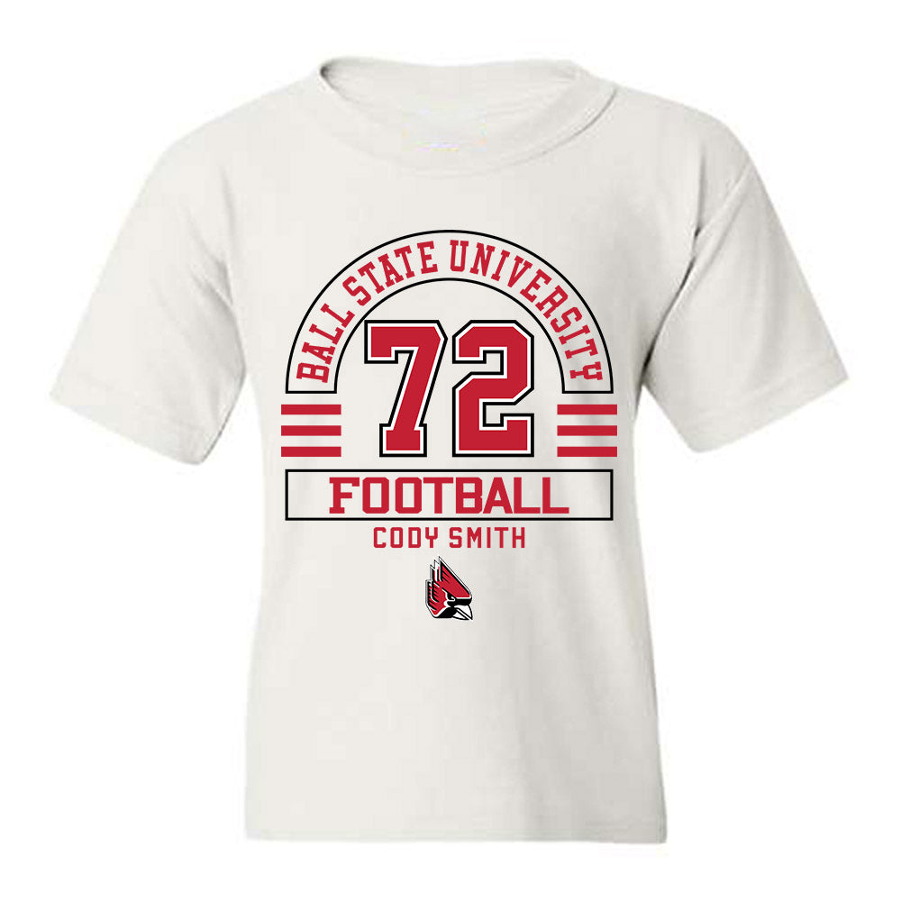 Ball State - NCAA Football : Cody Smith - Classic Fashion Shersey Youth T-Shirt-0
