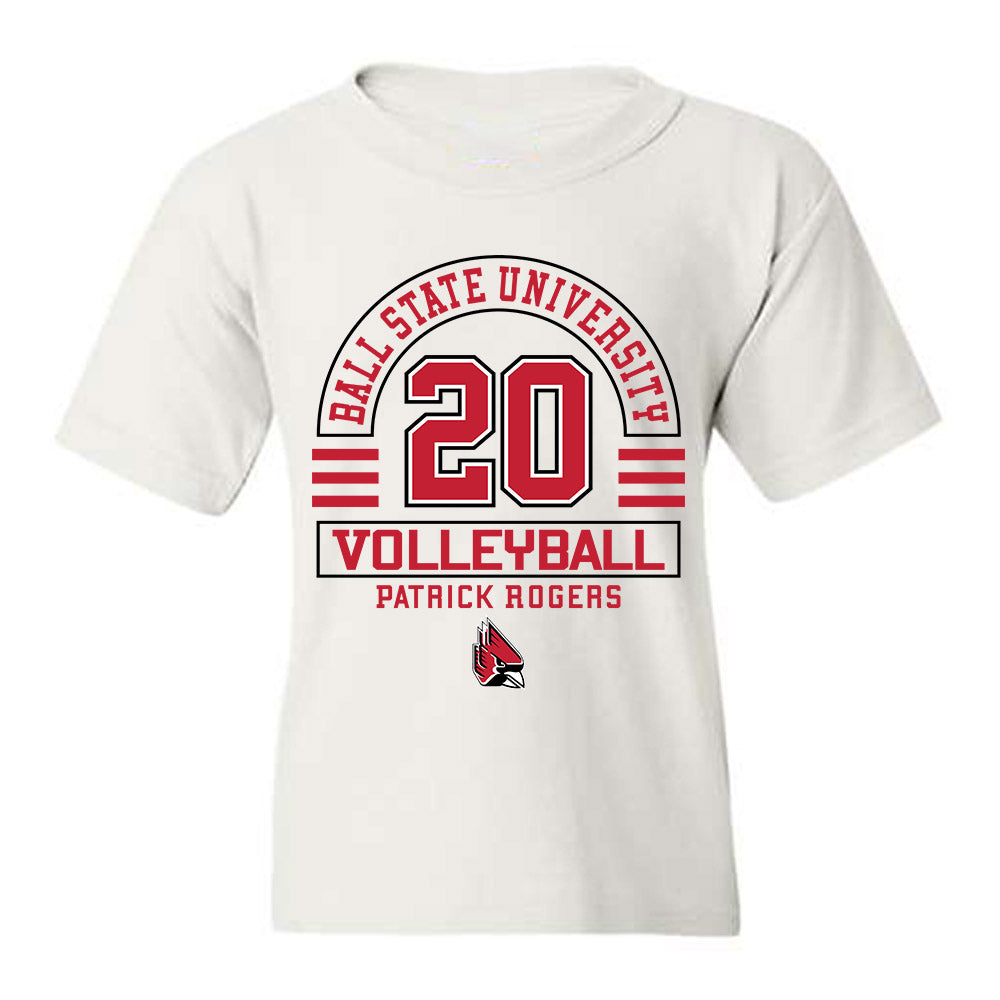 Ball State - NCAA Men's Volleyball : Patrick Rogers - Classic Fashion Shersey Youth T-Shirt-0