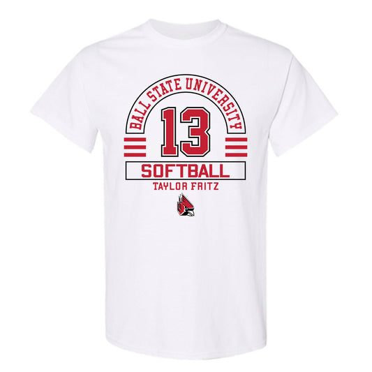 Ball State - NCAA Softball : Taylor Fritz - T-Shirt Classic Fashion Shersey