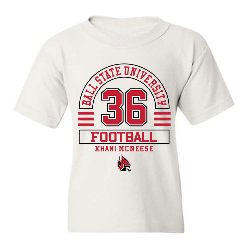 Ball State - NCAA Football : Khani McNeese - Youth T-Shirt Classic Fashion Shersey