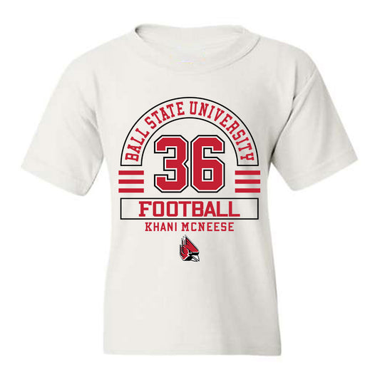 Ball State - NCAA Football : Khani McNeese - Youth T-Shirt Classic Fashion Shersey