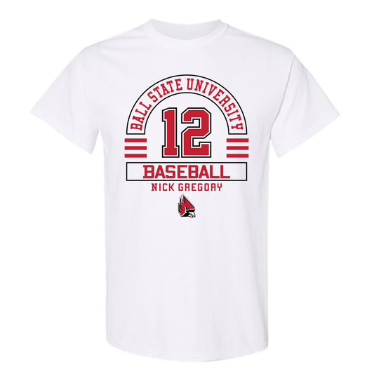 Ball State - NCAA Baseball : Nick Gregory - T-Shirt Classic Fashion Shersey