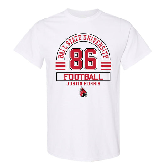 Ball State - NCAA Football : Justin Morris - T-Shirt Classic Fashion Shersey